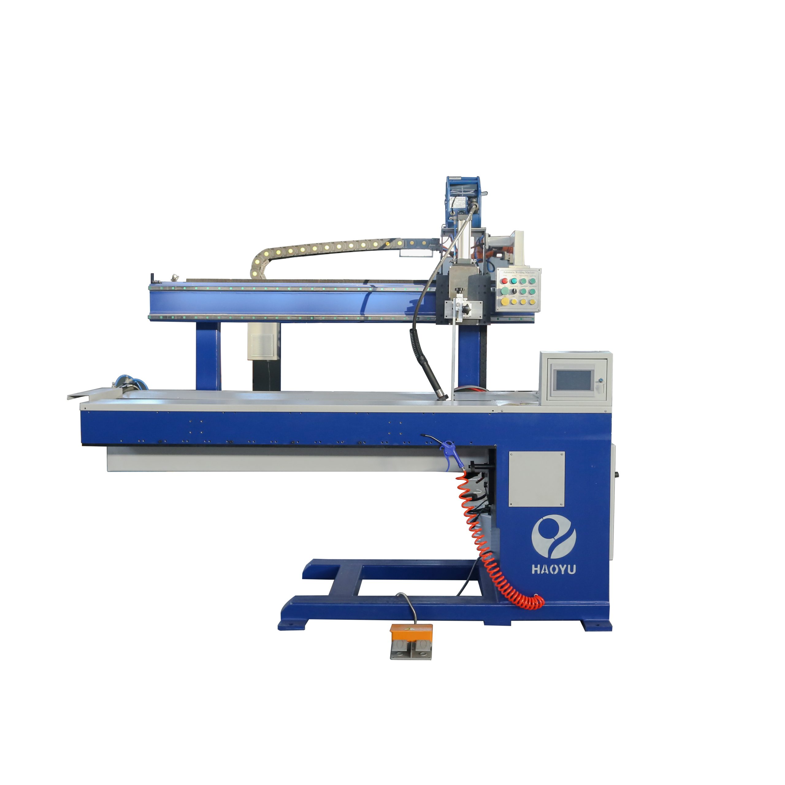 Longitudinal seam automatic welding machine